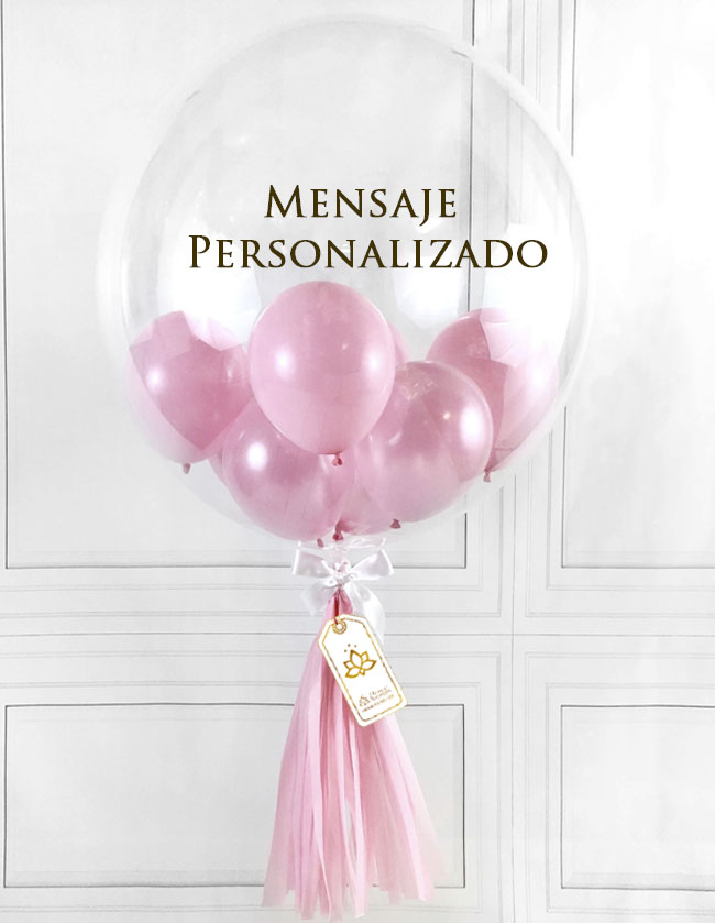 Globos metalizados - Arreglos florales en Lima y Callao